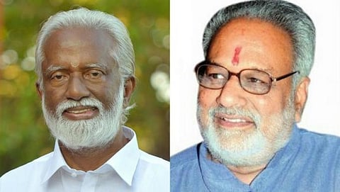 ಪ್ರೊ. ಗಣೇಶಿ ಲಾಲ್ ಮತ್ತು  ಕುಮ್ಮಮಾನಂ ರಾಜಶೇಖರನ್