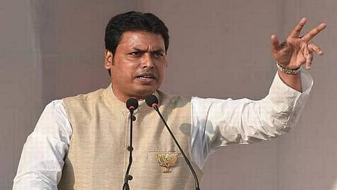 ತ್ರಿಪುರಾ ಮುಖ್ಯಮಂತ್ರಿ ಬಿಪ್ಲಬ್ ದೇವ್ ಹೇಳಿಕೆ ತಿರುಚಿದ ಮಾಧ್ಯಮಗಳು!