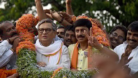 ಹೆಬ್ಬಾಳದಲ್ಲಿ ಕೃಷ್ಣಾ ಪ್ರಚಾರ