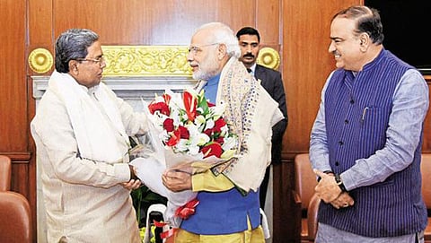 ಸಿಎಂ ಸಿದ್ದರಾಮಯ್ಯ ಮತ್ತು ಪ್ರಧಾನಿ ಮೋದಿ
