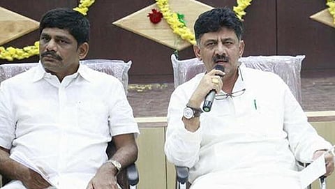 ಕಾಂಗ್ರೆಸ್ ಹಿರಿಯ ನಾಯಕ ಡಿ.ಕೆ.ಶಿವಕುಮಾರ್ ಹಾಗೂ ಡಿ.ಕೆ. ಸುರೇಶ್