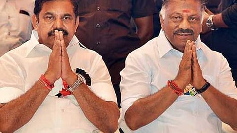 ಎಡಪ್ಪಾಡಿ ಪಳನಿಸ್ವಾಮಿ ಮತ್ತು ಒ ಪನ್ನೀರ್ ಸೆಲ್ವಂ