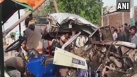 ನಜ್ಜುಗುಜ್ಜಾದ ಜೀಪ್