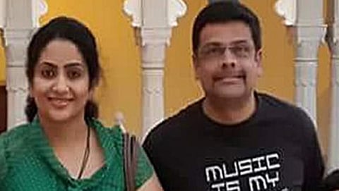 ಆರೋಪಿ ಗಣೇಶ್ ಮತ್ತು ಪತ್ನಿ ಸಹನಾ