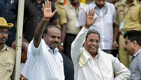 ಎಚ್ ಡಿ ಕುಮಾರಸ್ವಾಮಿ - ಸಿದ್ದರಾಮಯ್ಯ