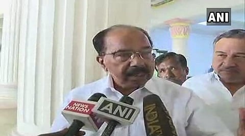 ಕಾಂಗ್ರೆಸ್ ಹಿರಿಯ ನಾಯಕ ಎಂ.ವೀರಪ್ಪ ಮೊಯ್ಲಿ