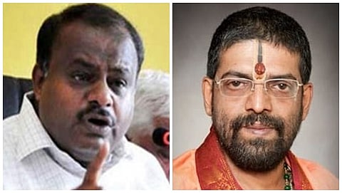 ಮುಖ್ಯಮಂತ್ರಿ ಕುಮಾರಸ್ವಾಮಿ ಹಾಗೂ ಶಿರೂರು ಶ್ರೀಗಳು