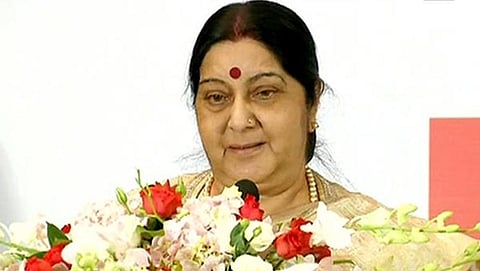 ವಿದೇಶಾಂಗ ಸಚಿವೆ ಸುಷ್ಮಾ ಸ್ವರಾಜ್
