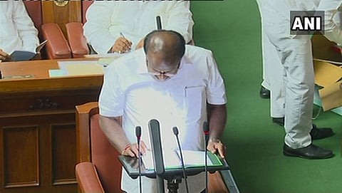 ಬಜೆಟ್ ಮಂಡಿಸಿದ ಸಿಎಂ ಕುಮಾರಸ್ವಾಮಿ