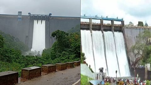 ಕೇರಳ ಡ್ಯಾಂಗಳಿಂದ ನೀರು ಹೊರಕ್ಕೆ