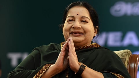 ತಮಿಳುನಾಡು ಮಾಜಿ ಮುಖ್ಯಮಂತ್ರಿ ದಿವಂಗತ ಜೆ ಜಯಲಲಿತಾ
