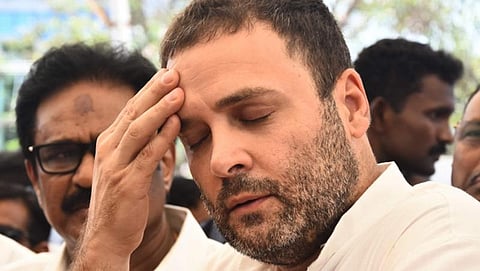 ಕಾಂಗ್ರೆಸ್ ಅಧ್ಯಕ್ಷ ರಾಹುಲ್ ಗಾಂಧಿ