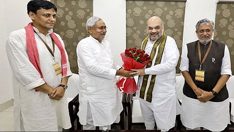 ಬಿಹಾರ ಸ್ಥಾನ ಹಂಚಿಕೆ ಲೆಕ್ಕಾಚಾರ ಮುಂದಿಟ್ಟ ಬಿಜೆಪಿ: ಜೆಡಿಯು ಅಸಮಾಧಾನ