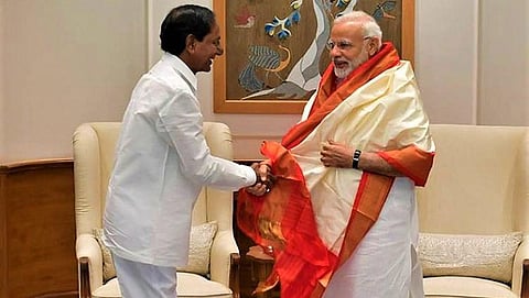 ಪ್ರಧಾನಿ ಮೋದಿ ಭೇಟಿ ಮಾಡಿದ್ದ ತೆಲಂಗಾಣ ಸಿಎಂ ಕೆಸಿಆರ್