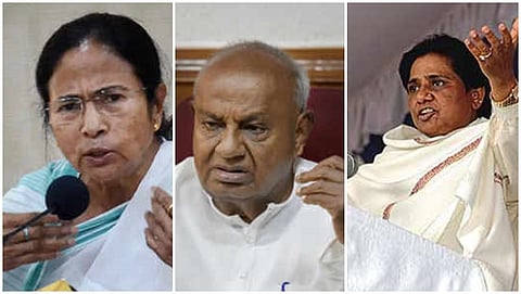ಮಾಯಾವತಿ/ಮಮತಾ ಬ್ಯಾನರ್ಜಿ ಮಹಾಮೈತ್ರಿಯ ಪ್ರಧಾನಿ ಅಭ್ಯರ್ಥಿ: ಅಚ್ಚರಿ ಮೂಡಿಸಿದ ಹೆಚ್ ಡಿ ದೇವೇಗೌಡರ ಹೇಳಿಕೆ