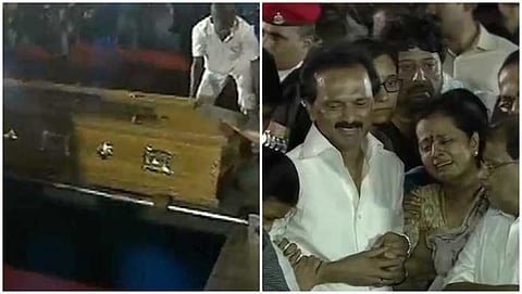 ಕರುಣಾನಿಧಿಗೆ ಕಣ್ಣೀರ ವಿದಾಯ