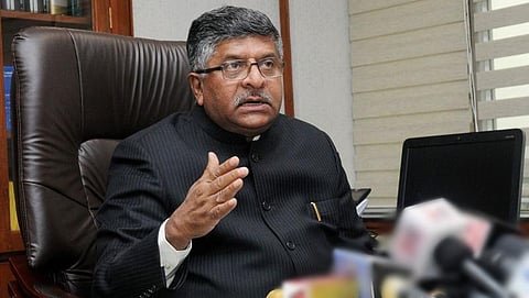 ಕೇಂದ್ರ ಕಾನೂನು ಸಚಿವ ರವಿಶಂಕರ್ ಪ್ರಸಾದ್
