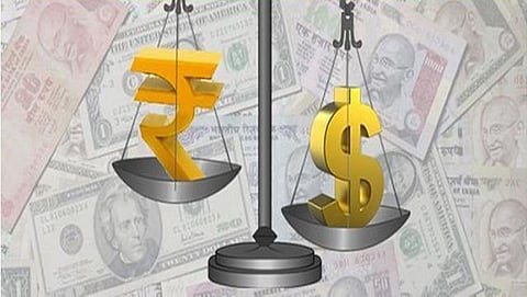 Rupee and Dollar (file pic)