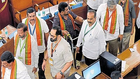 ಬಿಜೆಪಿ ಸಭಾತ್ಯಾಗ