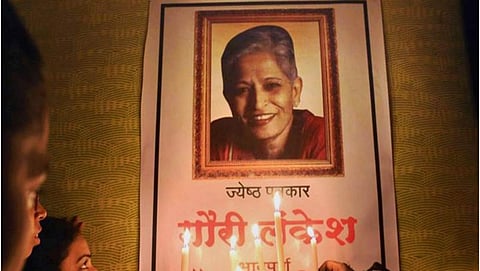 ಪತ್ರಕರ್ತೆ ಗೌರಿ ಲಂಕೇಶ್(ಸಂಗ್ರಹ ಚಿತ್ರ)