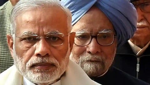 ನರೇಂದ್ರ ಮೋದಿ-ಮನ್ ಮೋಹನ್ ಸಿಂಗ್