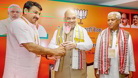 ರಾಷ್ಟ್ರೀಯ ಕಾರ್ಯಕಾರಣಿಯಲ್ಲಿ ಅಮಿತ್ ಶಾ