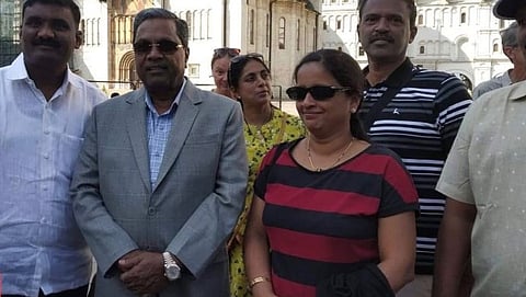 ವಿದೇಶಿ ಕನ್ನಡಿಗರೊಂದಿಗೆ ಮಾಜಿ ಸಿಎಂ ಸಿದ್ದರಾಮಯ್ಯ