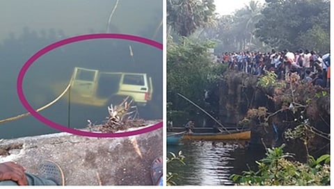 ಮಂಗಳೂರು: ಸೇತುವೆಯಿಂದ ನದಿಗುರುಳಿದ ಬೊಲೆರೋ, ಮಹಿಳೆ ಮೃತ್ಯು