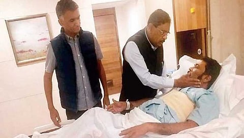ಕಾಂಗ್ರೆಸ್ ತನಿಖಾ ಸಮಿತಿಯಿಂದ ಆನಂದ್ ಸಿಂಗ್ ಭೇಟಿ