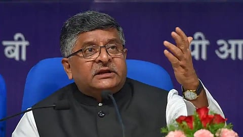 ಕೇಂದ್ರ ಕಾನೂನು ಮತ್ತು ಮಾಹಿತಿ ತಂತ್ರಜ್ಞಾನ ಸಚಿವ ರವಿಶಂಕರ್ ಪ್ರಸಾದ್