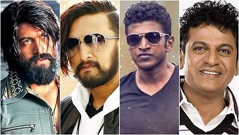 ಯಶ್‌, ಸುದೀಪ್‌, ಪುನೀತ್‌ ರಾಜ್‌ಕುಮಾರ್‌, ಶಿವರಾಜ್‌ಕುಮಾರ್‌