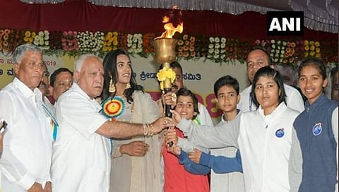 ಮುಖ್ಯಮಂತ್ರಿ ಬಿಎಸ್ ಯಡಿಯೂರಪ್ಪ, ಪಿ.ವಿ. ಸಿಂಧೂ