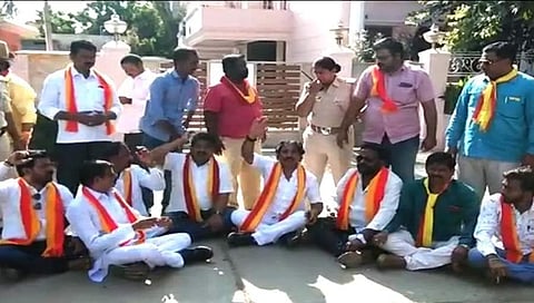 ಜಿಲ್ಲೆ ವಿಭಜನೆಗೆ ವಿರೋಧಿಸಿ ಬಳ್ಳಾರಿ ಬಂದ್