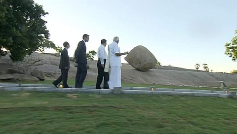 ಮಹಾಬಲಿಪುರಂನಲ್ಲಿ ಪ್ರಧಾನಿ ಮೋದಿ-ಕ್ಸಿ ಜಿನ್ ಪಿಂಗ್