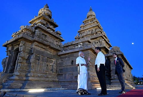 ಮಹಾಬಲಿಪುರಂ ನಲ್ಲಿ ಮೋದಿ-ಕ್ಸೀ ಜಿನ್ಪಿಂಗ್