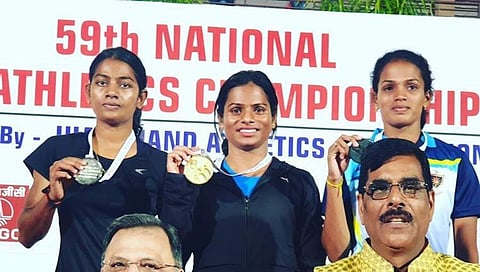 59ನೇ ಅಥ್ಲೇಟಿಕ್ಸ್ ಚಾಂಪಿಯನ್ ಶಿಪ್: ದ್ಯುತಿಗೆ ಡಬಲ್ ಸ್ವರ್ಣ