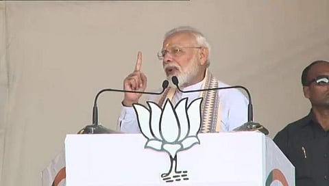 ಪ್ರಚಾರ ಭಾಷಣದಲ್ಲಿ ಪಿಎಂ ಮೋದಿ