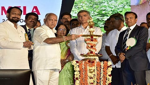 ಕೃಷಿಮೇಳದಲ್ಲಿ ಭಾಗವಹಿಸಿದ ಸಿಎಂ ಯಡಿಯೂರಪ್ಪ
