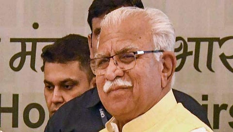 ಹರ್ಯಾಣ ಮುಖ್ಯಮಂತ್ರಿ ಮನೋಹರ್ ಲಾಲ್ ಕಟ್ಟರ್
