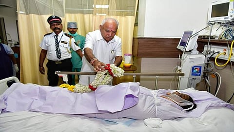 ಶಾಂತವೇರಿ ಗೋಪಾಲಗೌಡರ ಪತ್ನಿ ಸೋನಕ್ಕ ನಿಧನ: ಮುಖ್ಯಮಂತ್ರಿ ಸಂತಾಪ
