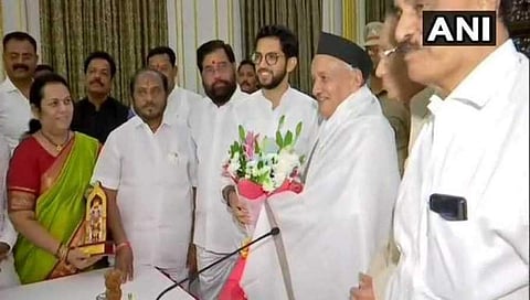 ಶಿವಸೇನೆ ನಿಯೋಗದ ರಾಜ್ಯಪಾಲರ ಭೇಟಿ