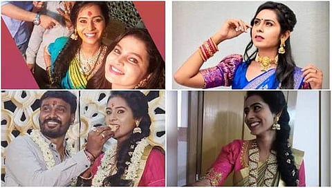 ಗೆಳೆಯನೊಡನೆ ಹಸೆಮಣೆ ಏರಿದ 'ಅಗಿಸಾಕ್ಷಿ' ನಟಿ