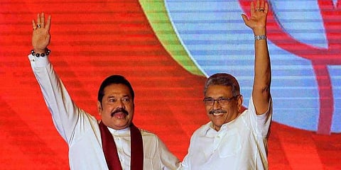 ಮಹಿಂದಾ ರಾಜಪಕ್ಸೆ - ಗೋಟಬಯ ರಾಜಪಕ್ಸೆ