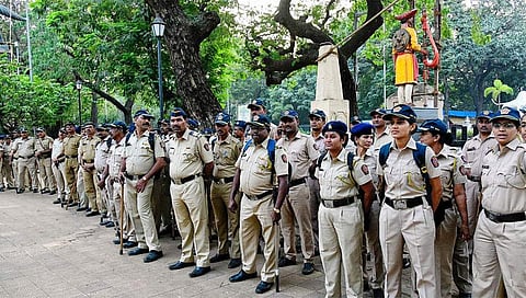 ಶಿವಾಜಿ ಪಾರ್ಕ್ ನಲ್ಲಿ ಪೊಲೀಸರ ನಿಯೋಜನೆ