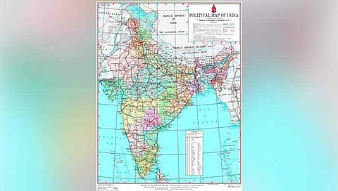 ಭಾರತ ಹೊಸ ನಕ್ಷೆ