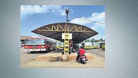 ಬೆಳಗಾವಿ ಕೇಂದ್ರ ಬಸ್ ನಿಲ್ದಾಣದಲ್ಲಿ ಭಾನುವಾರ ಕಂಡುಬಂದ ಪರಿಸ್ಥಿತಿ
