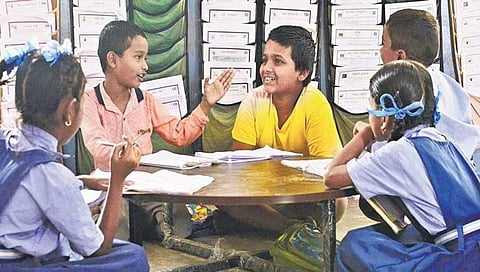 ಮತ್ತೆ ಶಾಲೆಗೆ ಸೇರಿದ ಮಕ್ಕಳು