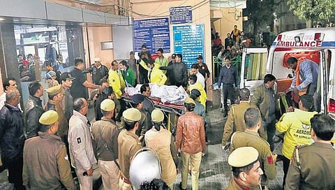 ಆಸ್ಪತ್ರೆಯಲ್ಲಿ ಸಂತ್ರಸ್ತೆ