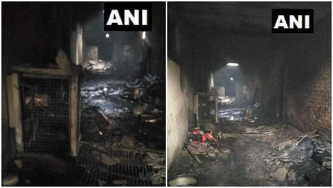 ಅಗ್ನಿ ಅವಘಡಕ್ಕೆ ಸುಟ್ಟು ಕರಕಲಾಗಿರುವುದು