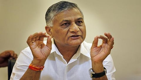 ಉಗ್ರರ ಮೇಲೆ ವೈಮಾನಿಕ ದಾಳಿಯಿಂದ ಹೆಚ್ಚು ಸ್ಥಾನ: ಯಡಿಯೂರಪ್ಪ ಹೇಳಿಕೆಗೆ ಕೇಂದ್ರ ಸಚಿವ ವಿಕೆ ಸಿಂಗ್ ಖಂಡನೆ